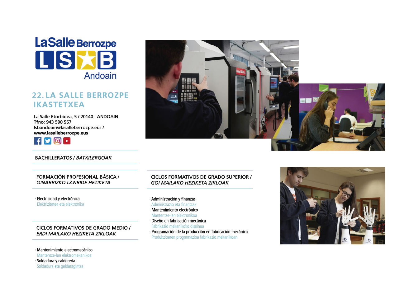 ficha La salle Berrozpe