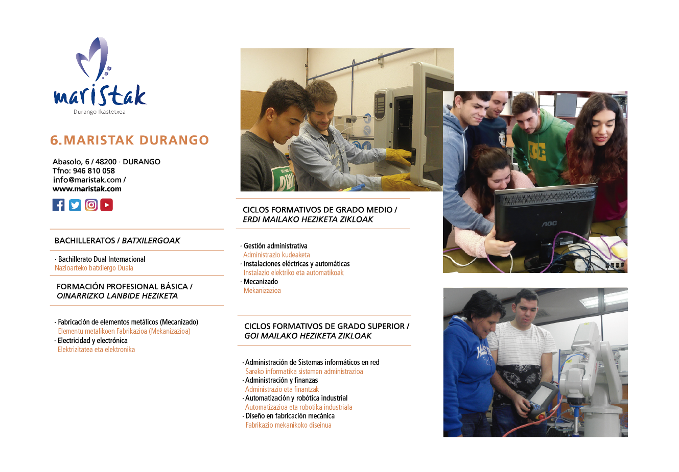 ficha Maristak