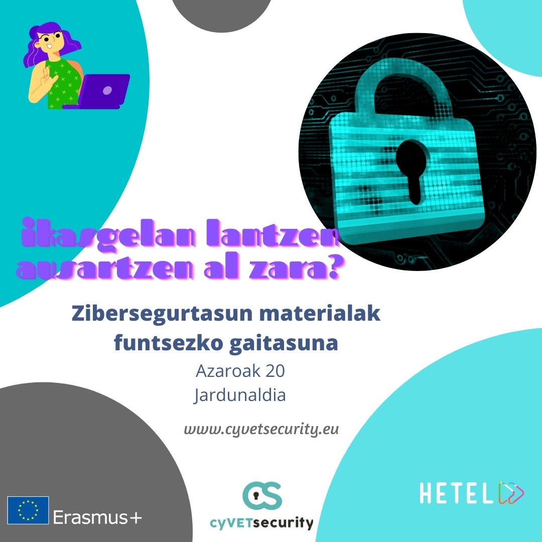 Cyvetsecurity jardunaldia lanbide Heziketa